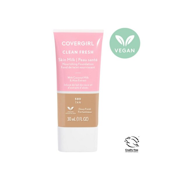 590 Tan - COVERGIRL Clean Fresh Skin Milk Foundation - Single Item - Picture 1 of 2